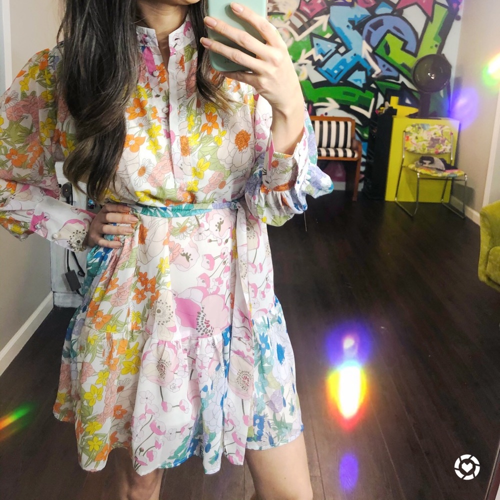 Size small Shein floral dress